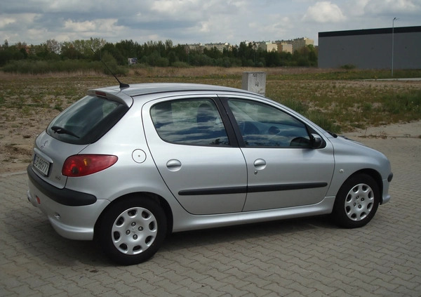 Peugeot 206 cena 8800 przebieg: 167000, rok produkcji 2009 z Wałbrzych małe 436